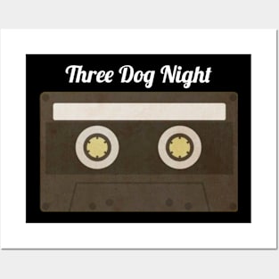 Three Dog Night / Cassette Tape Style Posters and Art